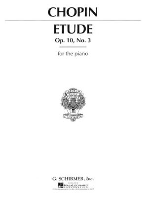 Etude, Op. 10, No. 3 in E Major