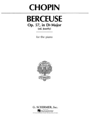 Berceuse, Op. 57 in D Flat Major