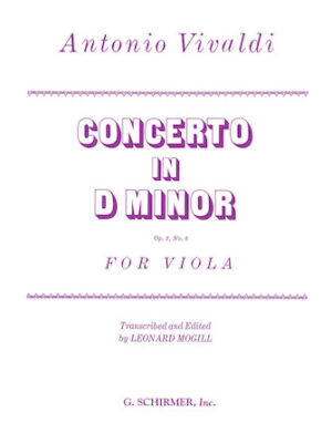 Concerto in D Minor, Op. 3, No. 6 Concerto in D Minor, Op. 3, No. 6