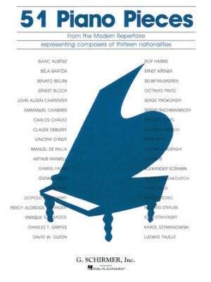 51 Pieces from the Modern Repertoire 51 Pieces from the Modern Repertoire