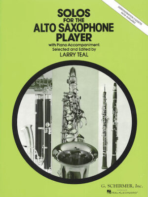 Solos for the Alto Saxophone Player Solos for the Alto Saxophone Player