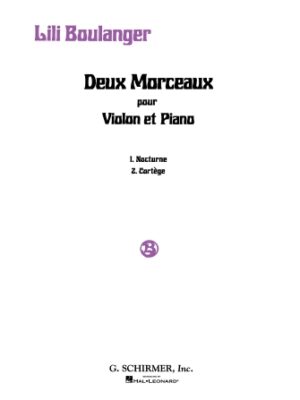 2 Morceaux: Nocturne and Cortège