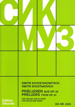19 Preludes from Op. 34
