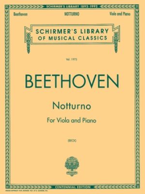 Notturno For Viola And Piano Centennial Edition