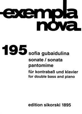Pantiomime and Sonata