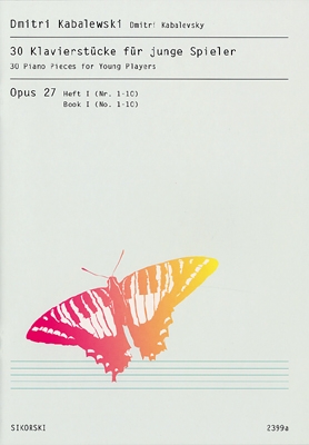 30 Children’s Pieces Op. 27 – Book 1 Nos. 1-10