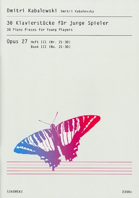 30 Children’s Pieces Op. 27 – Book 3 Nos. 21-30