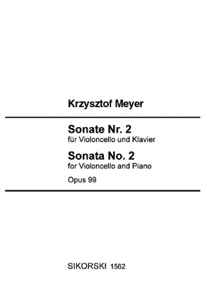 Sonata No. 2 for Violoncello and Piano, Op. 99 Sonata No. 2 for Violoncello and Piano, Op. 99