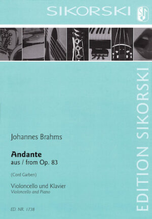 Andante from Op. 83 Andante from Op. 83