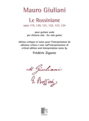 Le Rossiniane Op. 120, 121, 122, 123, 124 Le Rossiniane Op. 120, 121, 122, 123, 124