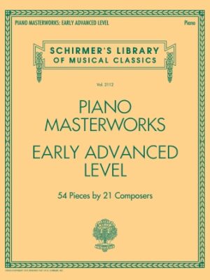 Piano Masterworks – Early Advanced Level
