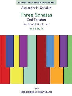 Three Sonatas for Piano (Op. 66, 68, 70)