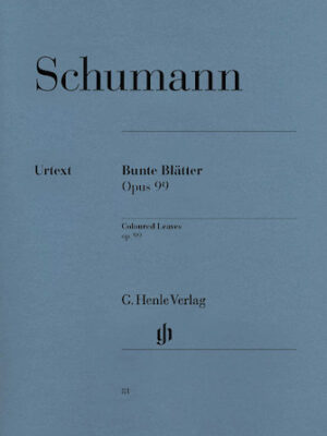 Coloured Leaves (Bunte Blätter) Op. 99