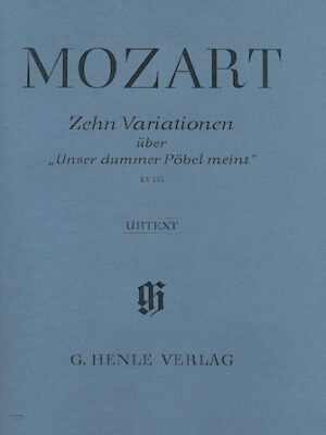 10 Variations on Unser Dummer Pöbel Meint K455