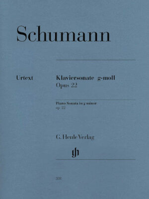 Piano Sonata in G minor, Op. 22 (with Original Last Movement) Piano Sonata in G minor, Op. 22 (with Original Last Movement)