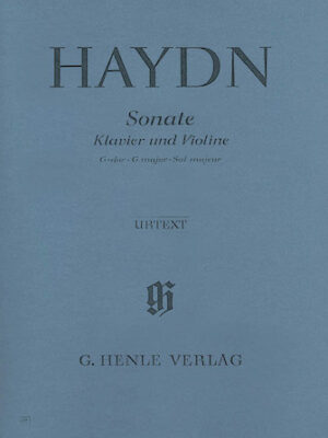 Sonata for Piano and Violin in G Major Hob. XV:32 Sonata for Piano and Violin in G Major Hob. XV:32