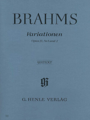 Variations Op. 21 Nos. 1 and 2
