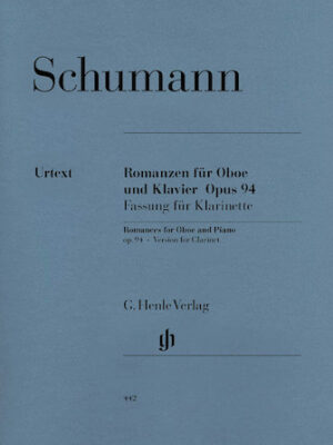 Romances for Oboe and Piano, Op. 94 Romances for Oboe and Piano, Op. 94