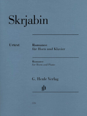 Romance for Horn and Piano Romance for Horn and Piano