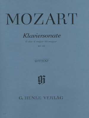 Piano Sonata in C Major K330 (300h)