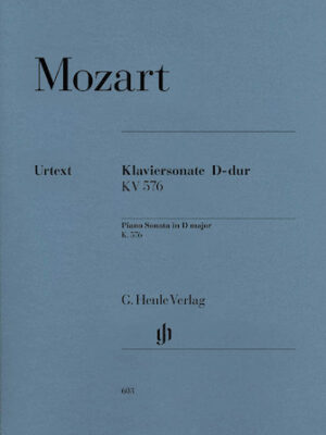 Piano Sonata in D Major K576 Piano Sonata in D Major K576