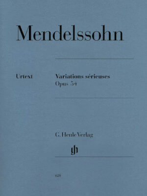 Variations Sérieuses, Op. 54