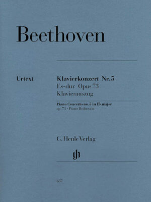 Concerto for Piano and Orchestra E Flat Major Op. 73, No. 5
