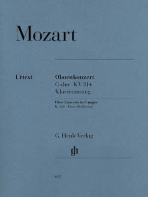 Concerto for Oboe and Orchestra C Major, K. 314 Concerto for Oboe and Orchestra C Major, K. 314
