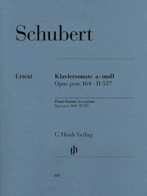 Piano Sonata A Minor Op. Posth. 164 D 537