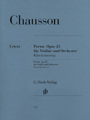 Poème for Violin and Orchestra Op. 25 Poème for Violin and Orchestra Op. 25