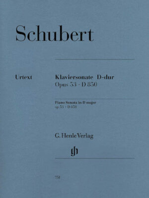 Piano Sonata D Major Op. 53 D 850