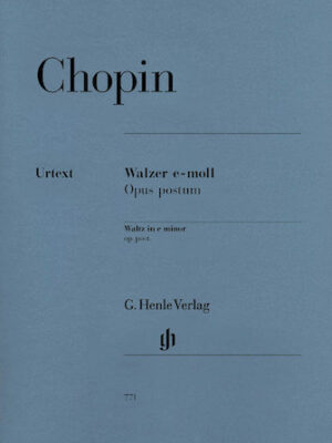 Waltz in E minor Op. Posth.