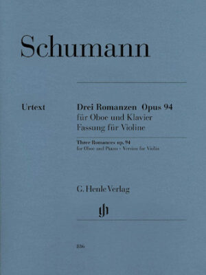 3 Romances for Oboe and Piano Op. 94