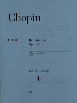 Ballade in G minor Op. 23