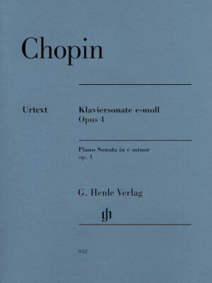 Piano Sonata in C minor, Op. 4