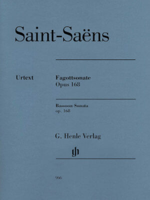 Bassoon Sonata, Op. 168 Bassoon Sonata, Op. 168