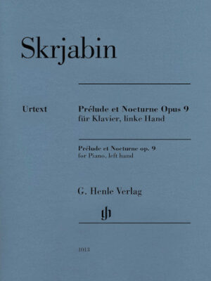 Prélude et Nocturne, Op. 9