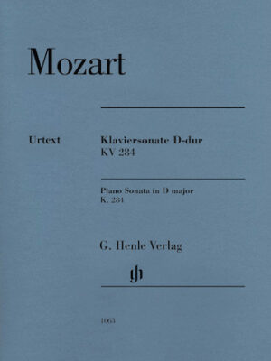 Wolfgang Amadeus Mozart – Piano Sonata in D Major, K. 284 (205b)