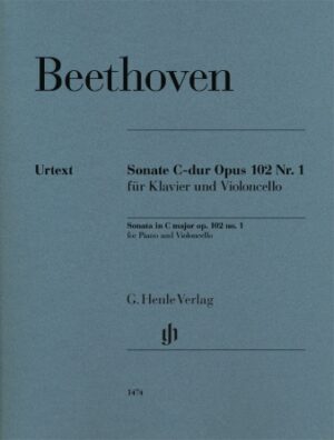 Cello Sonata in C Major, Op. 102, No. 1 Cello Sonata in C Major, Op. 102, No. 1