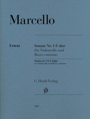 Sonata No. 1 in F Major for Violoncello and Basso Continuo Sonata No. 1 in F Major for Violoncello and Basso Continuo