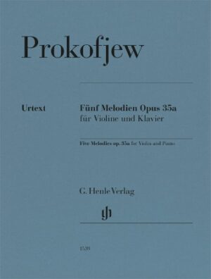 Five Melodies Op. 35a Five Melodies Op. 35a