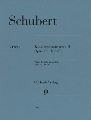 Piano Sonata in A minor, Op. 42, D. 845 Piano Sonata in A minor, Op. 42, D. 845