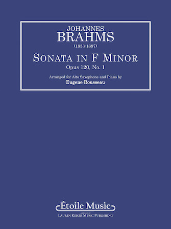Sonata Op. 120 No. 1 in F minor Sonata Op. 120 No. 1 in F minor