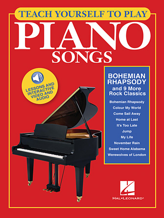Teach Yourself to Play Piano Songs: Bohemian Rhapsody & 9 More Rock Classics
