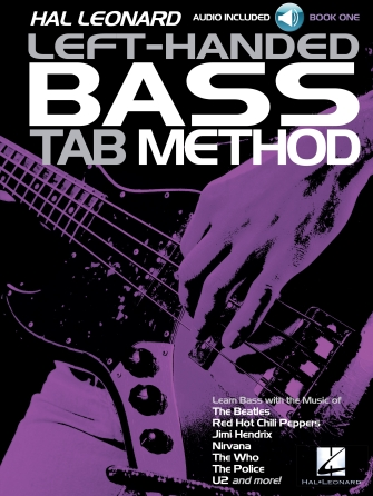Hal Leonard Left-Handed Bass Tab Method – Book 1