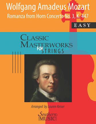 Romanza from Horn Concerto No.3, K447 for String Orchestra
