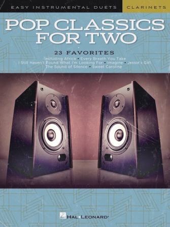 Pop Classics for Two Clarinets