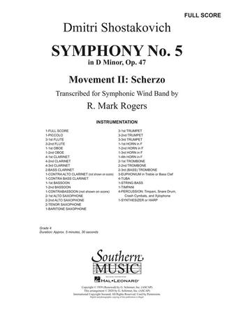 Scherzo from Symphony No. 5