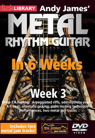 Andy James’ Metal Rhythm Guitar in 6 Weeks