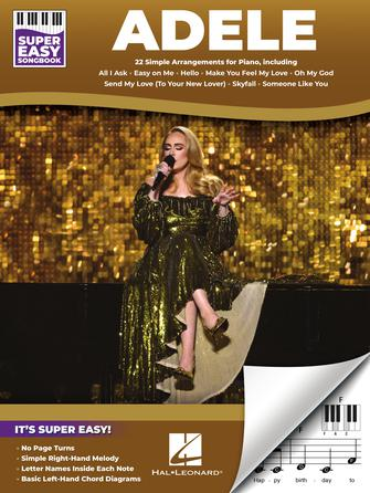Adele – Super Easy Songbook Adele – Super Easy Songbook